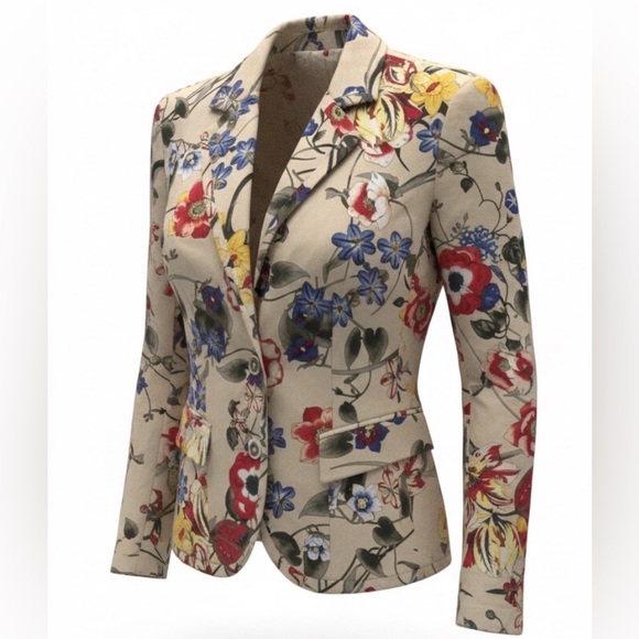 New York & Company Jackets & Blazers - 7th Avenue New York & Company Floral Blazer